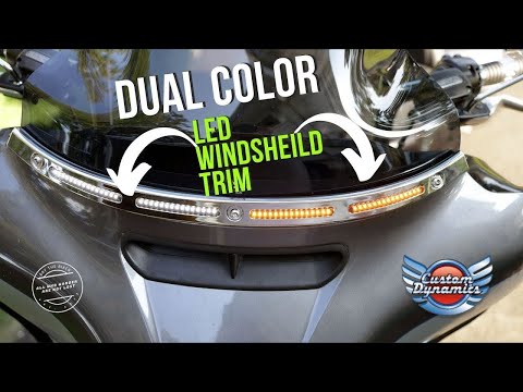 Epic Upgrade: Custom Dynamics Windshield Trim Turn Signal LED Lights!
