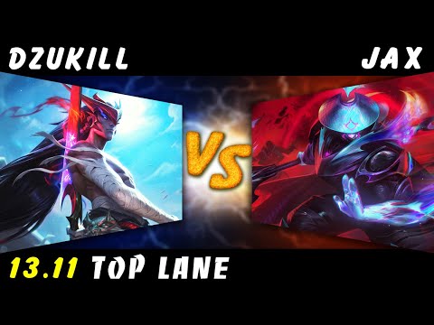 Dzukill - Yone vs Jax TOP Patch 13.11 - Yone Gameplay