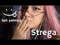 ASMR Una Strega Fa Dello Spit Painting Per Un Incantesimo