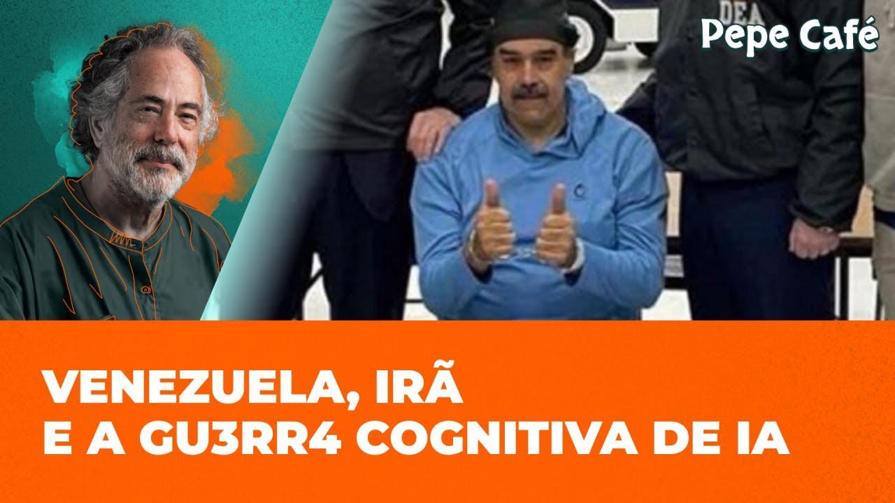 EUA atacam Venezuela e Irã; fakes de IA atacam análises independentes