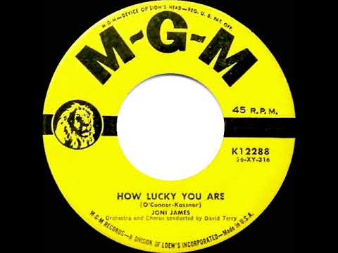 1956 Joni James - How Lucky You Are