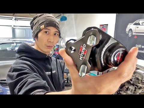 The TRUTH About K-TUNED Ball Joints - Roll Center Adjusters Review