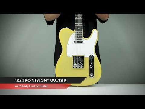 Retro Vision Electric Guitar | Monoprice Quick Look