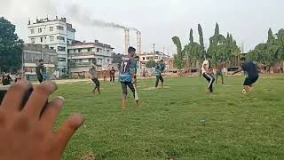 Unforgettable Action in the Village Field Where Football is Being Played!