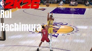 NBA 2K26 Rui Hachimura Jumpshot Fix