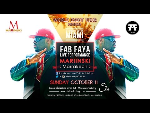 Fab Faya @ Club Mariinski in Marrakech, Morocco (Drop)