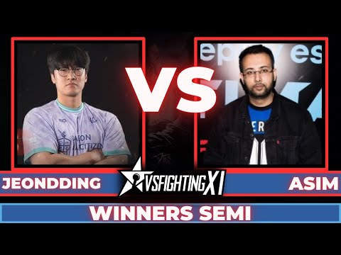 Asim vs Jeondding - Winners Semifinals - TWT 2023 VS Fighting XI - Tekken 7  Top 8