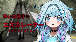 水宮枢 - 【エスカレーター】異変をみつけるぞ！怖いの苦手！【水宮枢／ホロライブDEV IS】
