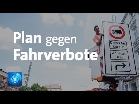 Merkel will Fahrverbote für Diesel mit neuem Gesetz verhindern