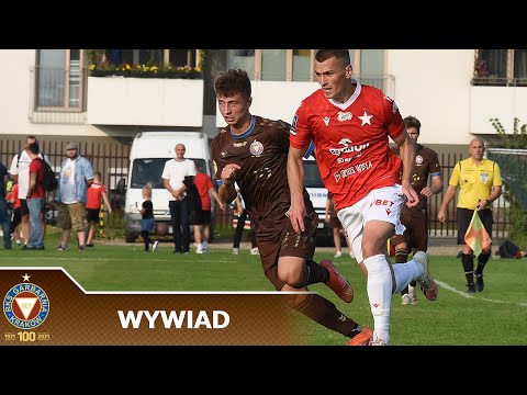 Daniel Morys po meczu Garbarnia - Wisła Kraków 2:2 (04.09.2021)