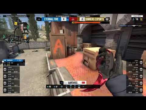 XANTARES Muazzam 1vs2 Clutch!! - Eternal Fire vs SINNERS #forEF