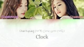 ChaeWon  x ChaeKyoung (April 채원 & 채경) – Clock (시계) [ Lyric ]