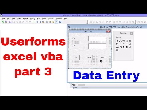 Userforms in Excel VBA | Part 3 | Excel VBA in Hindi