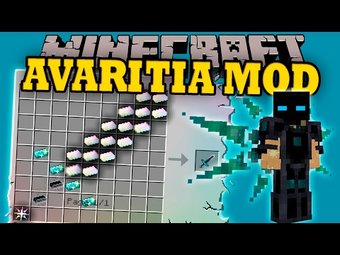 AVARITIA MOD - The most IMPOSSIBLE crafting in minecraft - Minecraft mod 1.7.10 Review