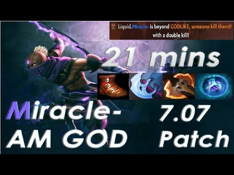 Miracle - AM GOD - 7.07 patch - He is not a human