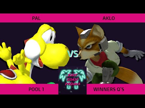 Pal (Yoshi) vs. Aklo (Fox) - ECF 172 Pool 1 Winners Quarterfinals SSBM
