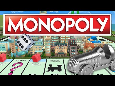 Monopoly - This Mobile Version is Better than the PC Version!! (4-Player Gameplay)
