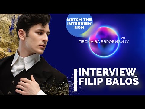 INTERVIEW: Filip Balos "DUGA JE NOĆ"  | #pze24 [Serbia's #Eurovision NS]
