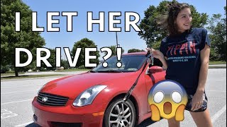 Download lagu Teaching Her How To Drive Stick in MY CAR! mp3