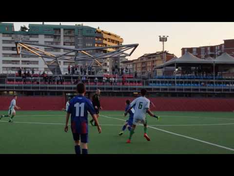 13/4/2017 torneo cit turin Orione v. Vs Barcanova 2 a 0 primo tempo