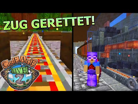 Spark searches for Jo's gold treasure & the train will NEVER derail again! - Minecraft Create Liv...