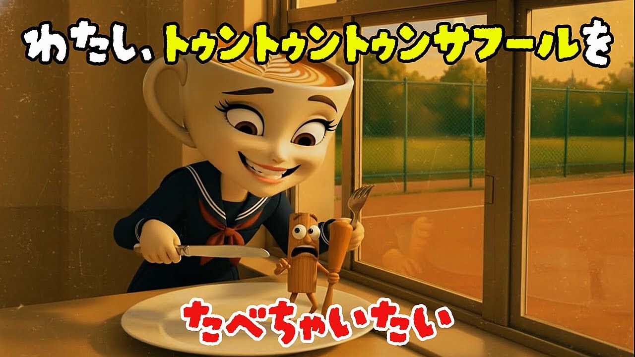 イタリアンブレインロット曲「わたし、トゥントゥントゥンサフールを食べちゃいたい」