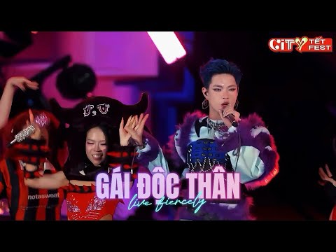 Gái Độc Thân [Live Stage] tlinh ft Pháp Kiều • CITY TẾT FEST #tlinh #phapkieu #citytetfest