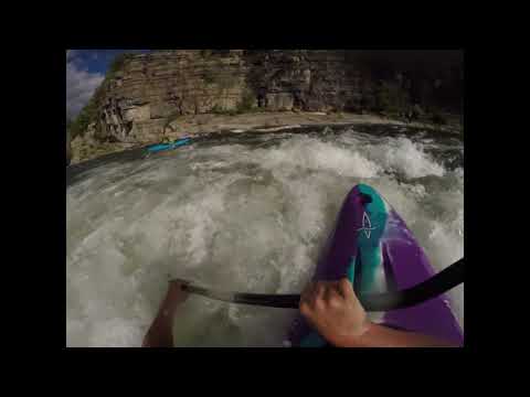 BEATDOWN TRAINING - White Water Kayaking - ARDECHE GUIDES- Chassezac - Les Dalles -