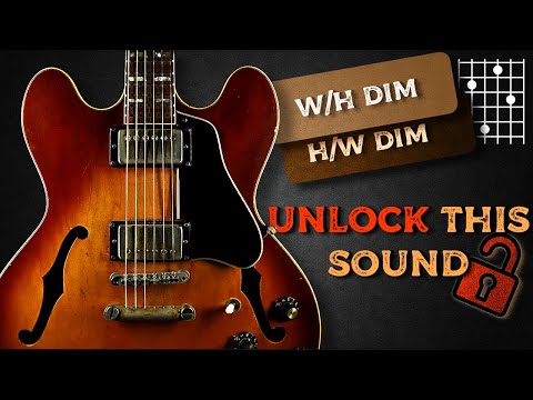 MASTER The Symmetrical Diminished Scale (Whole Half & Half Whole)