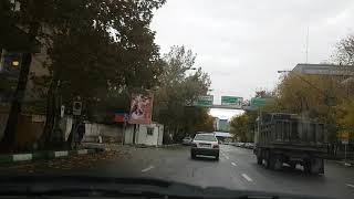 preview picture of video 'Driving at Tehran town roads.'
