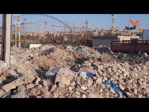 شاهد بالفيديو.. مطالبات برفع مخلفات البناء من على مدخل حي المعلمين في ميسان #المربد