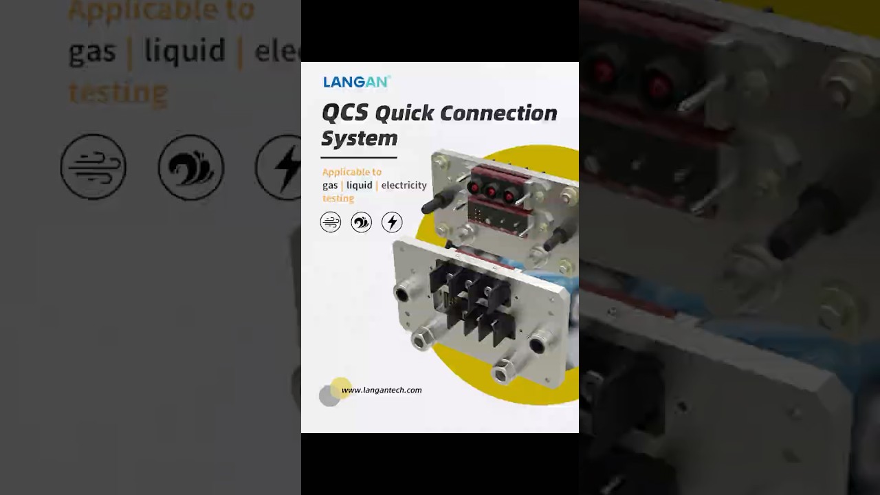 QCS Multi Coupling Quick Connection System integrates various energy sources in one plate