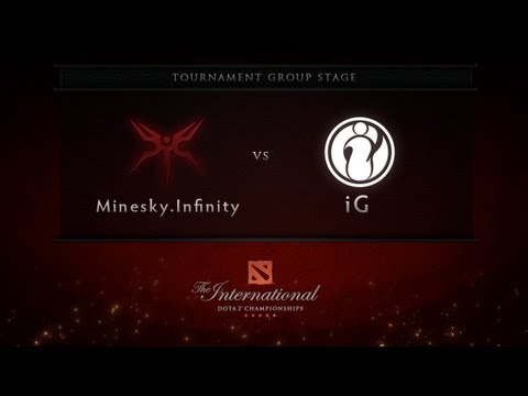 Mineski.Infinity vs iG - Chinese Commentary - Dota 2 International