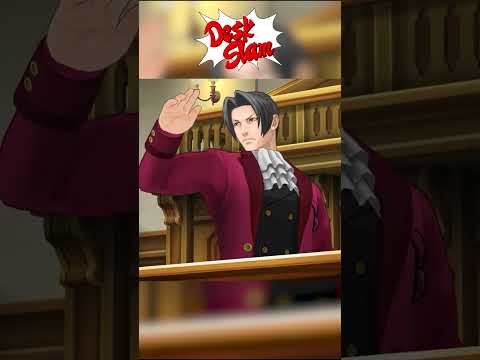 Ranking Ace Attorney Desk Slams Pt.2 #aceattorney #shorts