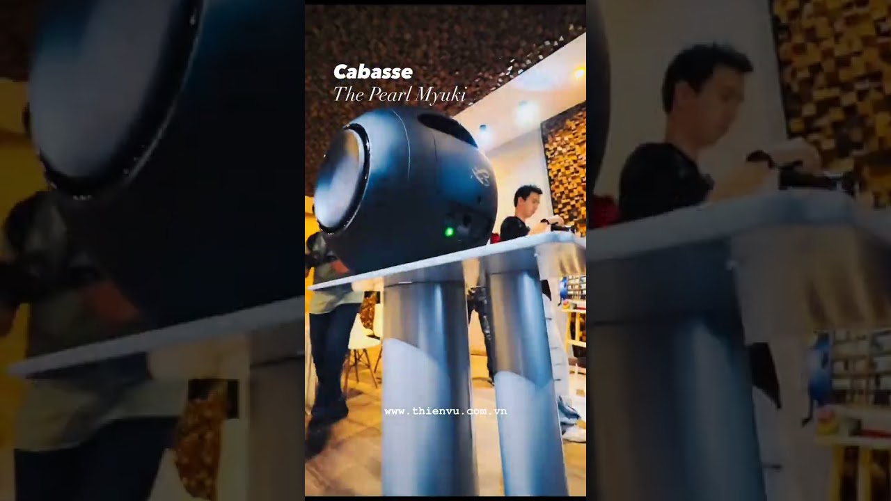 video Loa Cabasse The Pearl Miyuki chính hãng 0