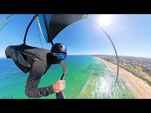 Landing a hang glider with speed! - Hang Gliding Australia