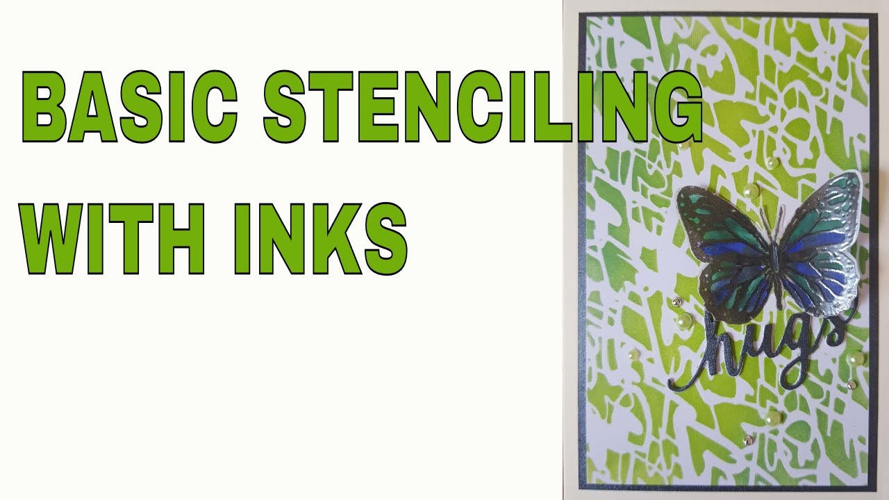 BASIC INKS on Stencils -  Embossed vellum  Lydia Gottipalli Fine Art @sugoliart