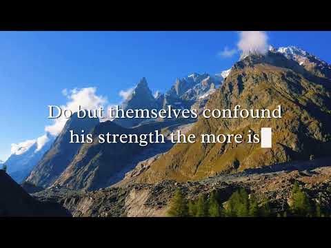 He Who Would Valiant Be #hymn  #music  #bible