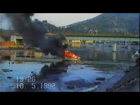 1992.05.10. - Opuzen - Raketiranje JNA Opuzena