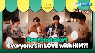 Download lagu 👀 All the Men... ONE Yoonsoo 💘🍝 [Stars Top Recipe at Fun Staurant : EP.269-3 | KBS WORLD TV 250512 mp3