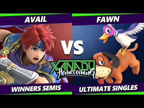 Xanadu Homecoming Top 8 - Avail (Roy, Fox) Vs. fawn (Duck Hunt) Smash Ultimate - SSBU