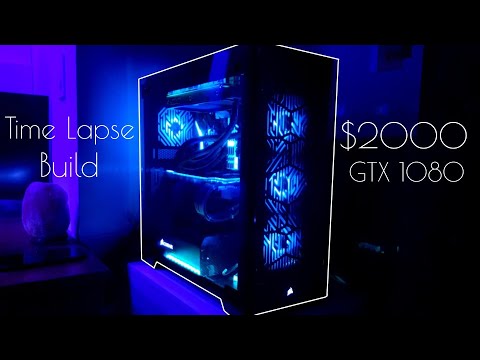 $2000 Video Editing/Gaming PC | Time Lapse Build