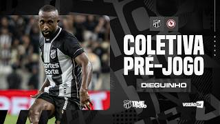 Ceará x Jacuipense | Coletiva pré-jogo Dieguinho