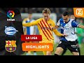 FRENKIE DE JONG MET EEN BELANGRIJKE GOAL! ?? | Alavés vs Barcelona | La Liga 2021/22 | Samenvatting
