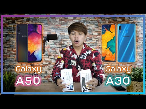 พรีวิว Samsung Galaxy A50 และ Galaxy A30 ความรู้สึกหลังแกะกล่อง + ของแถม