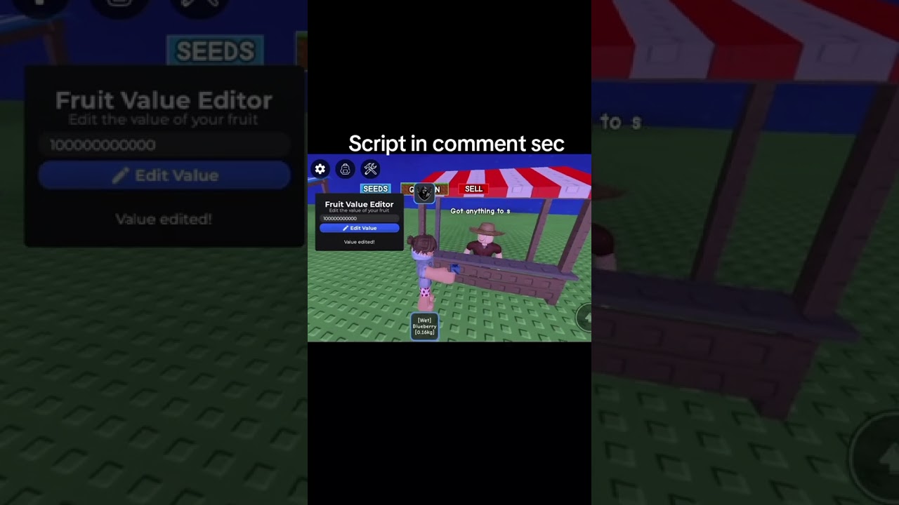 Grow A Garden not patch script     #delta #growagarden #roblox #script #krnl #jandel #raccoon