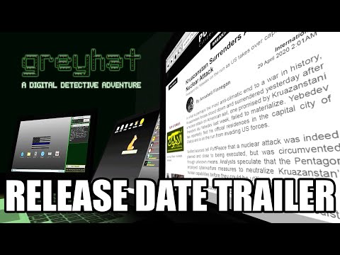 GREYHAT - A Digital Detective Adventure - Release Date Trailer thumbnail