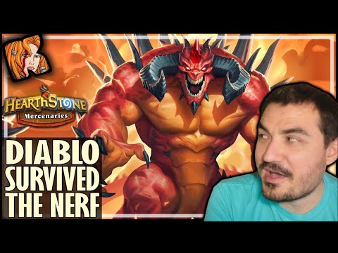 DIABLO SURVIVES THE NERF! - Hearthstone Mercenaries