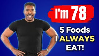 Ernie Hudson (78) still looks 45 🔥 I eat TOP 5 FOODS and Don't Get Old!