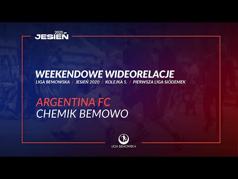 LIGA BEMOWSKA / JESIEŃ 2020 / ARGENTINA FC - CHEMIK BEMOWO